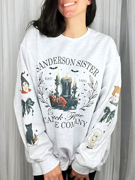 Black Flame Candle Company Sleeves Sweatshirt